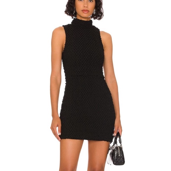 NEW Shonda Mini Dress in Black - Picture 2 of 3